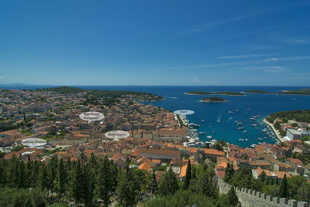 Apartments And Rooms Kampanel Hvar Town Exterior photo