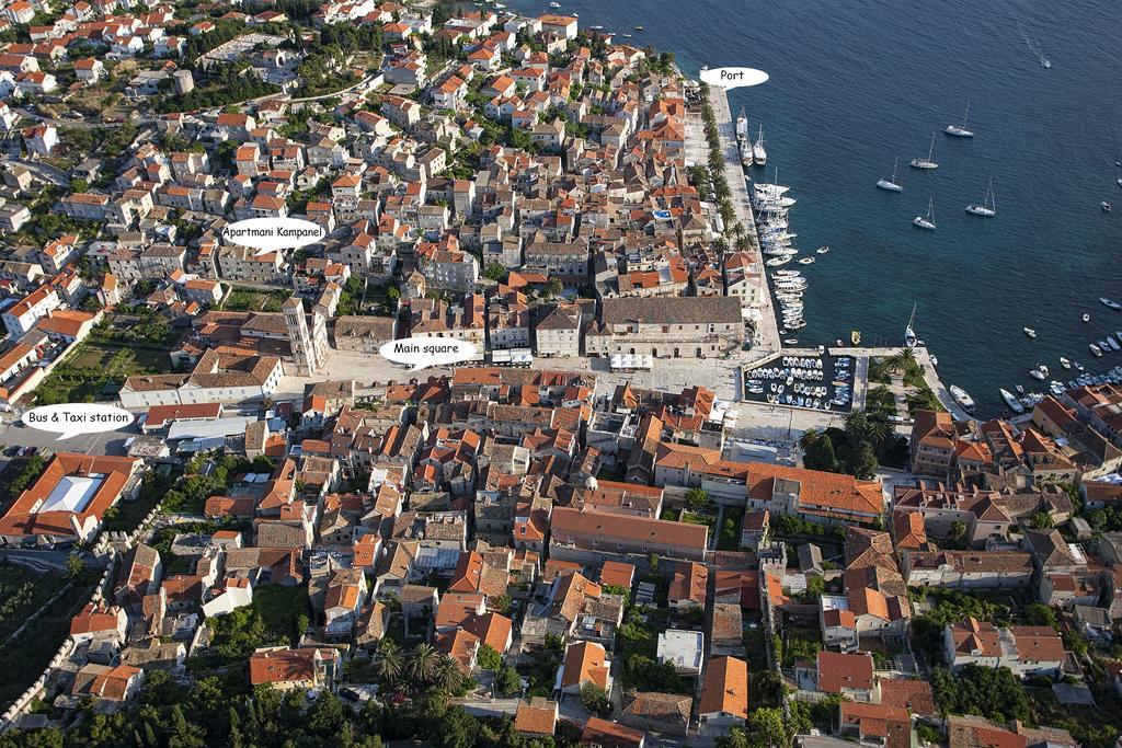 Apartments And Rooms Kampanel Hvar Town Exterior photo